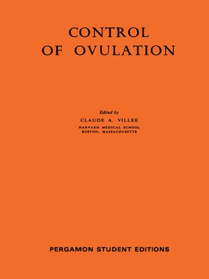 cover image of Control of Ovulation